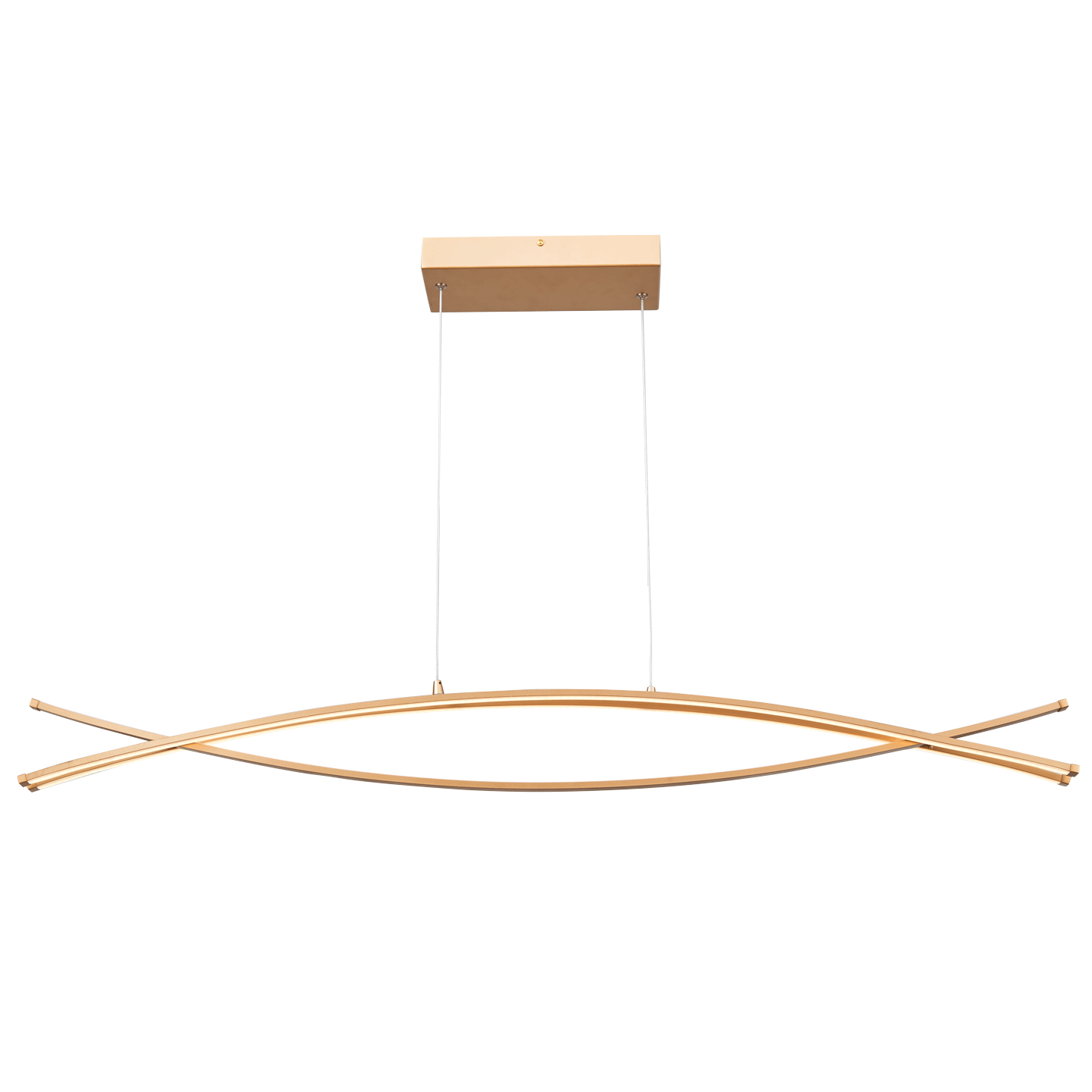 Abra Lighting Wishbone Crossed Frame Pendant by Abra Lighting