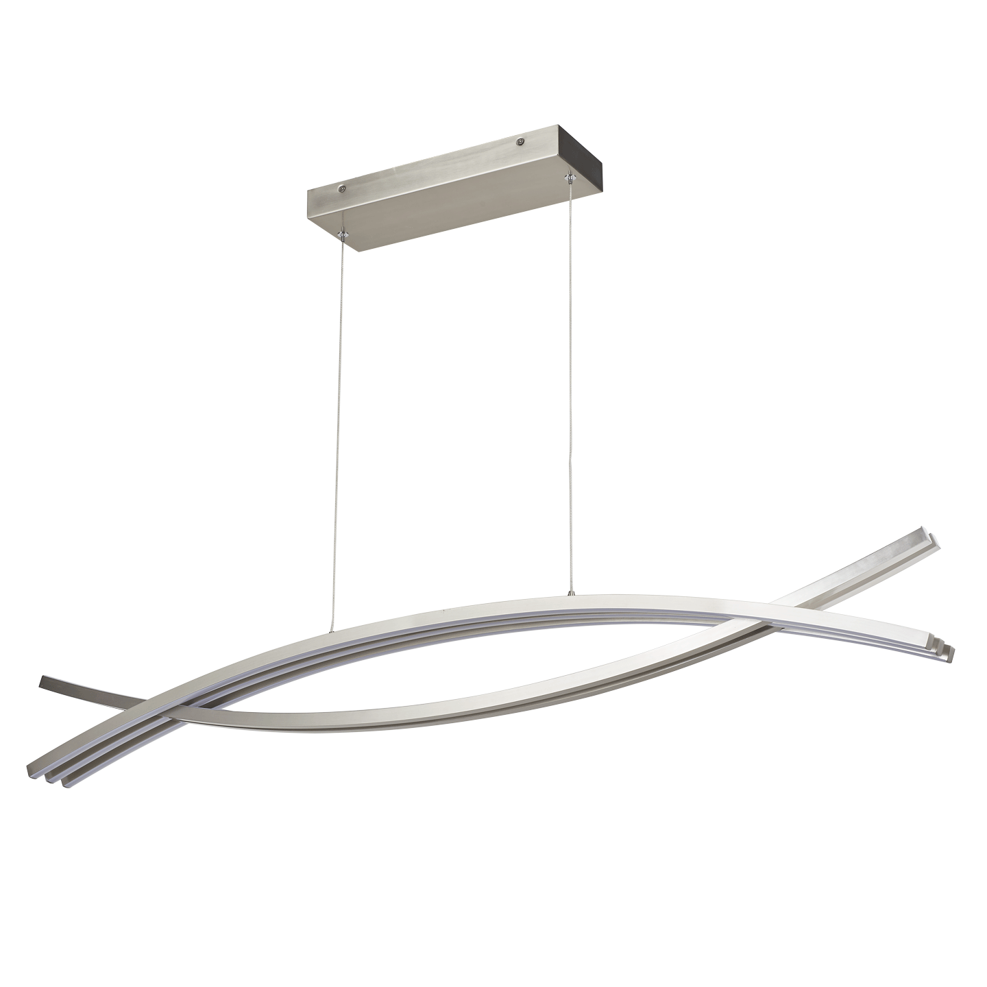 brushed nickel light