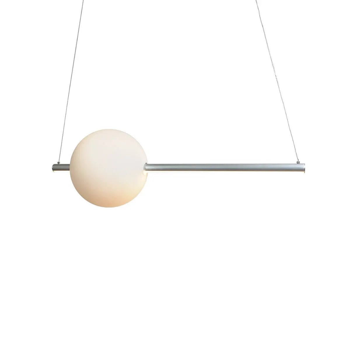 brushed aluminum light