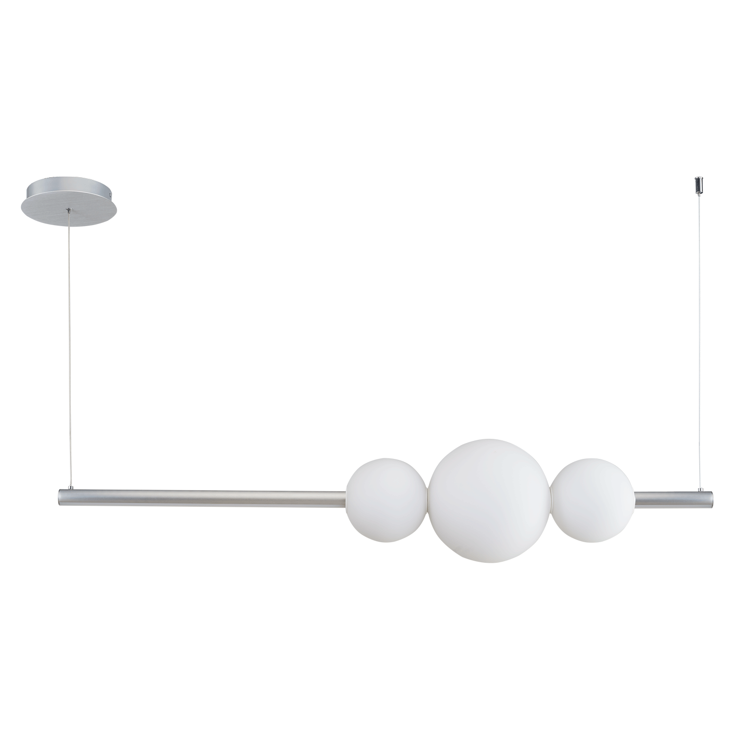 brushed aluminum light