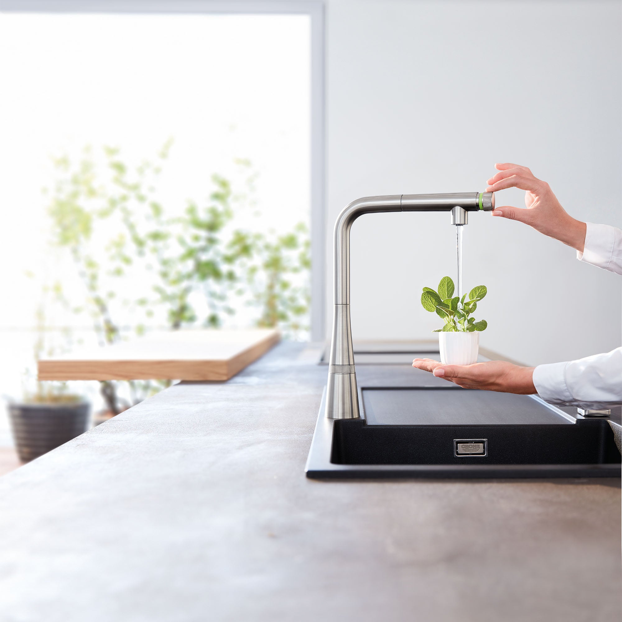 supersteel infinity kitchen faucet