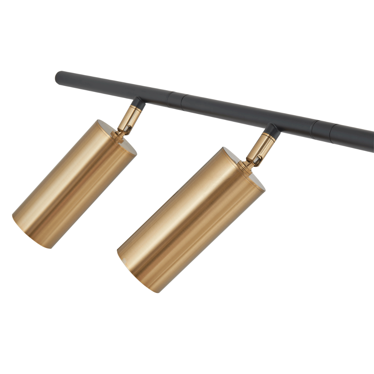matte black/gold light