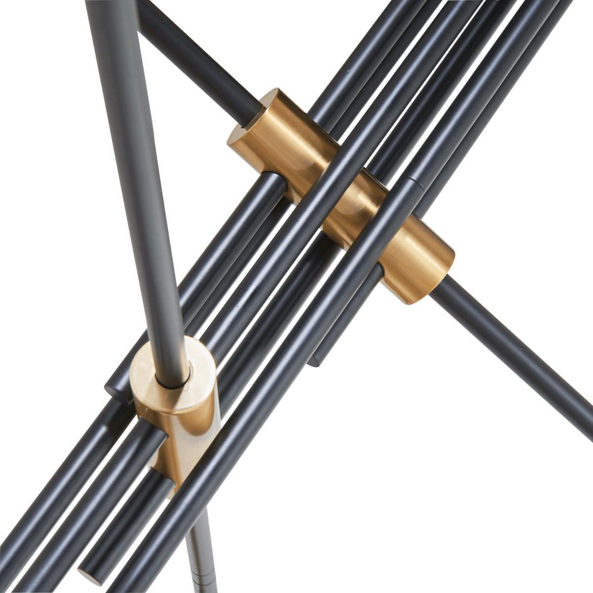 matte black/gold light