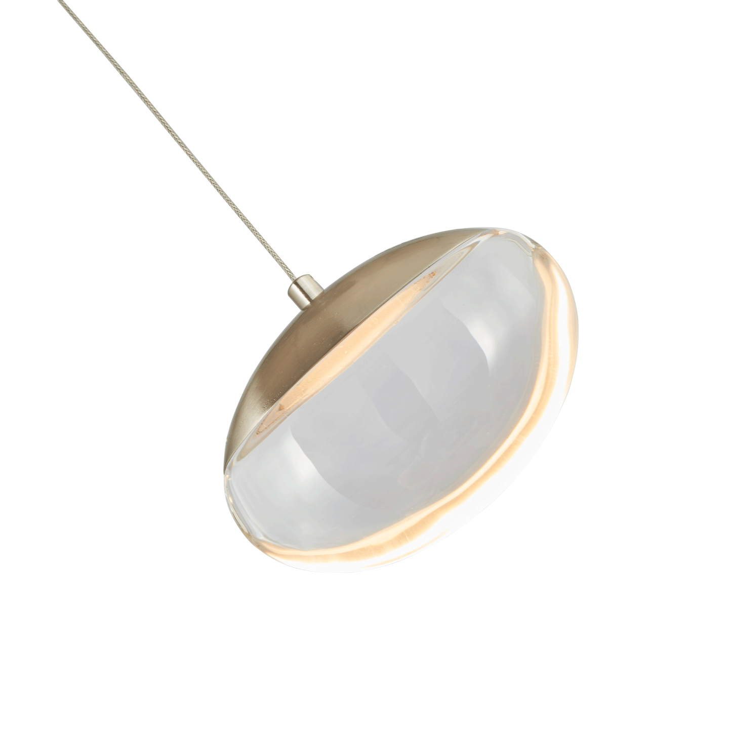 brushed nickel light