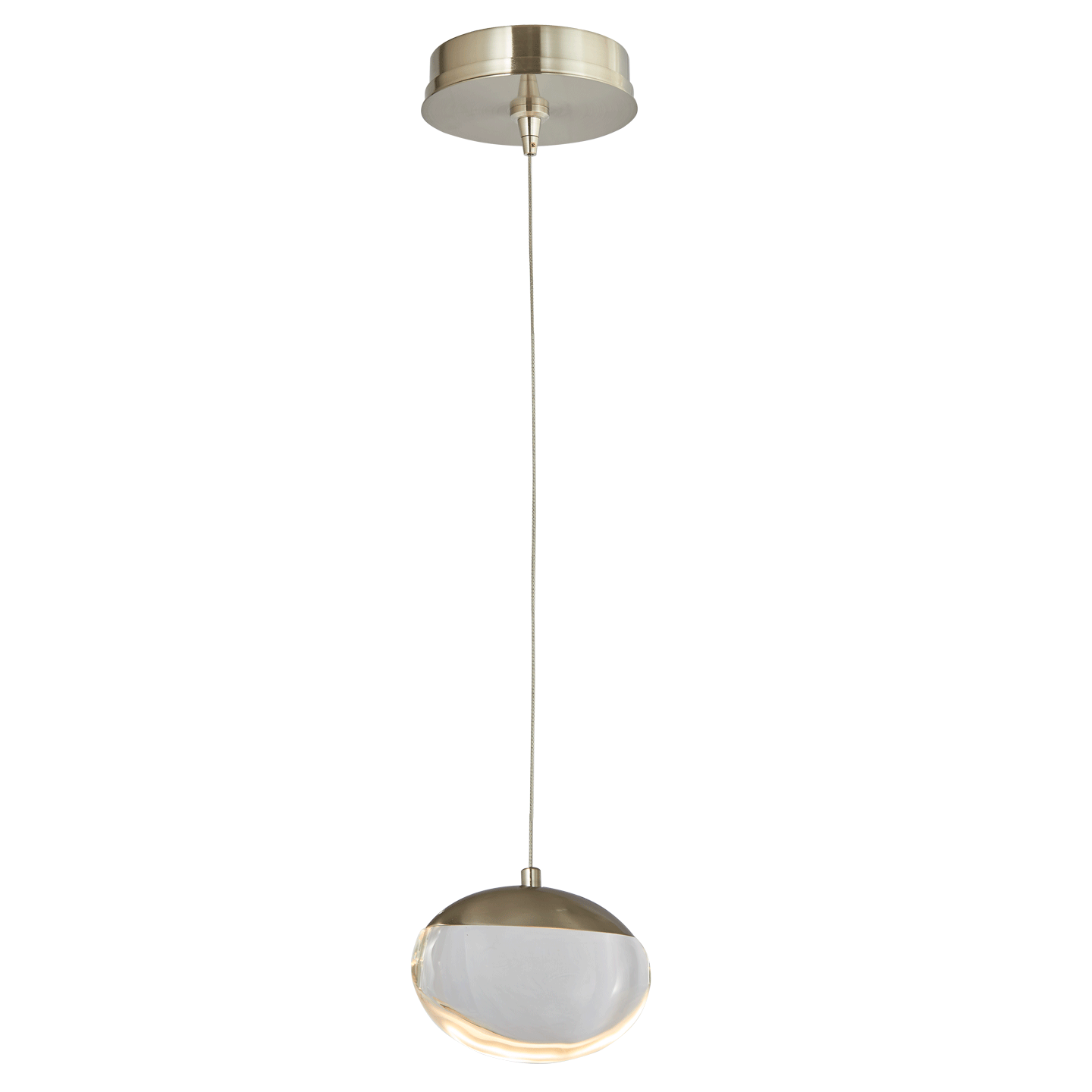 brushed nickel light