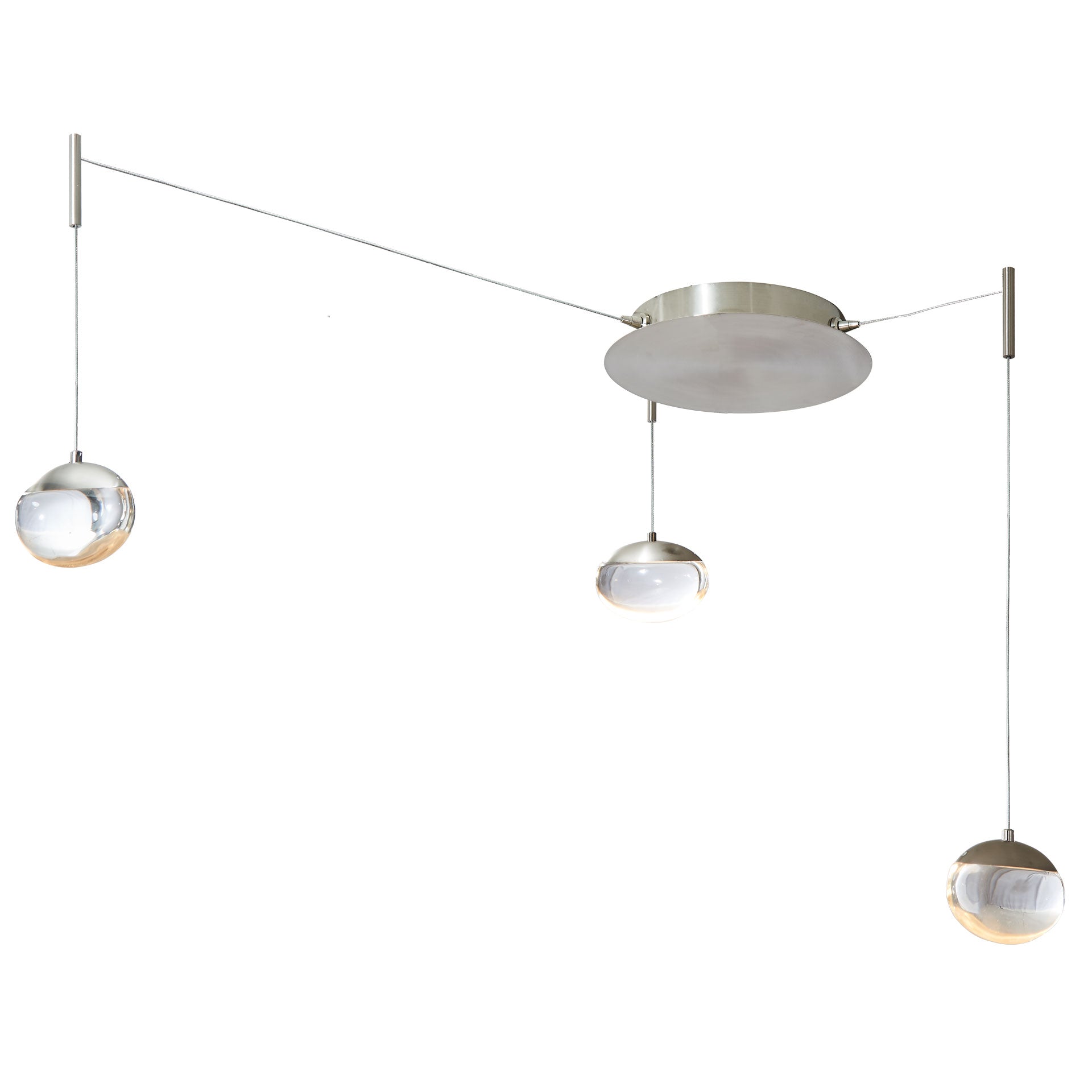 brushed nickel light