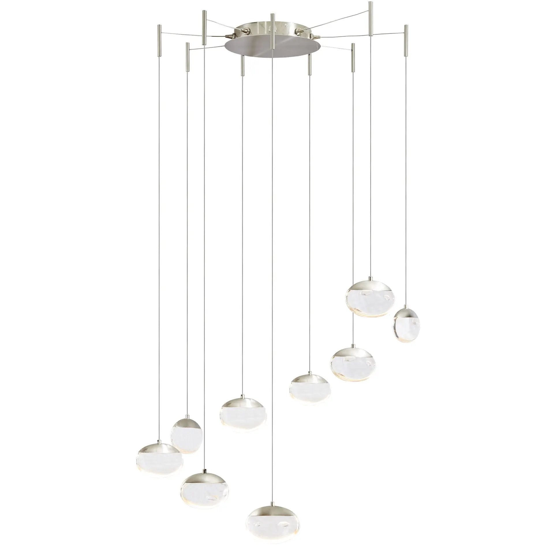 brushed nickel light