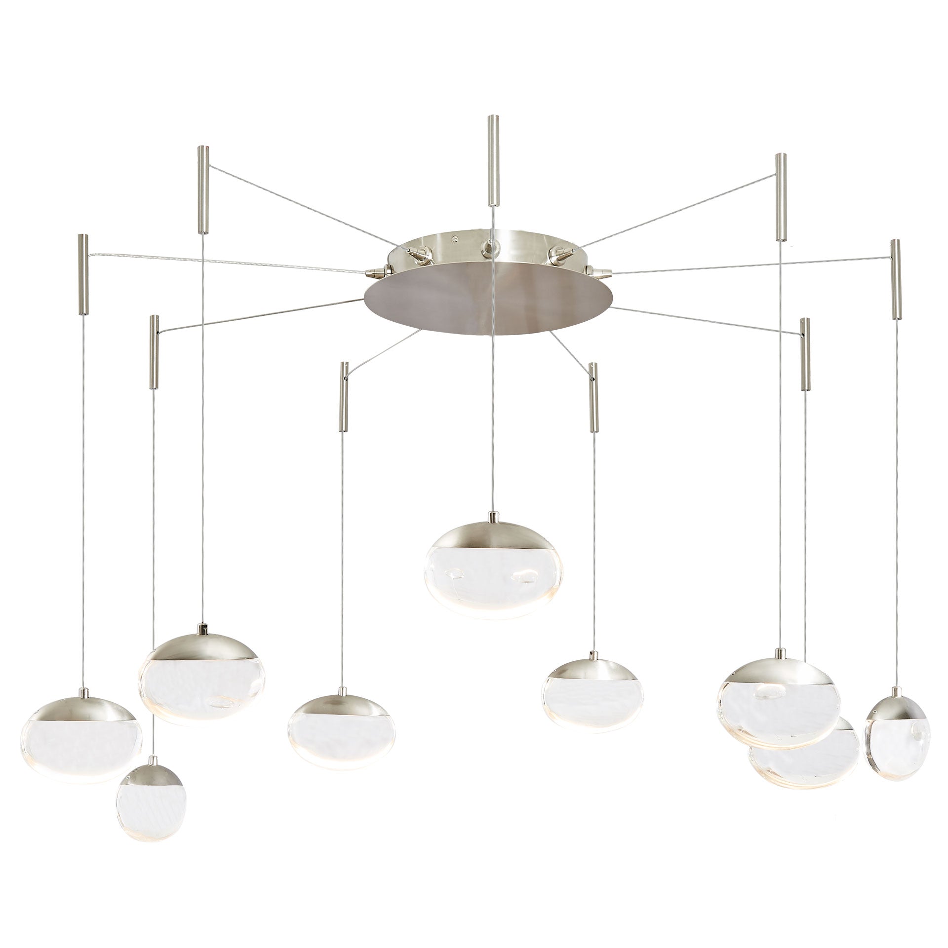 brushed nickel light