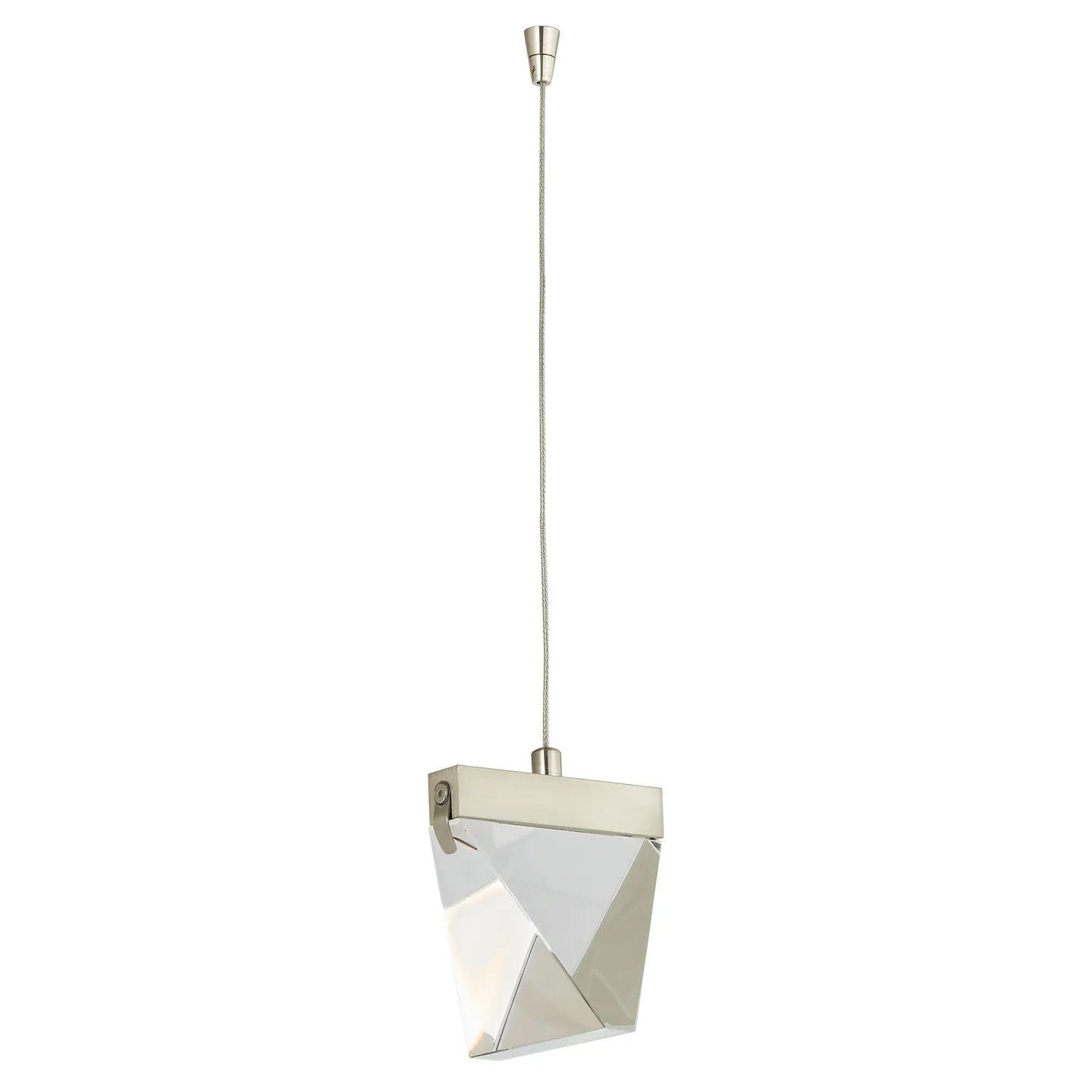 brushed nickel light