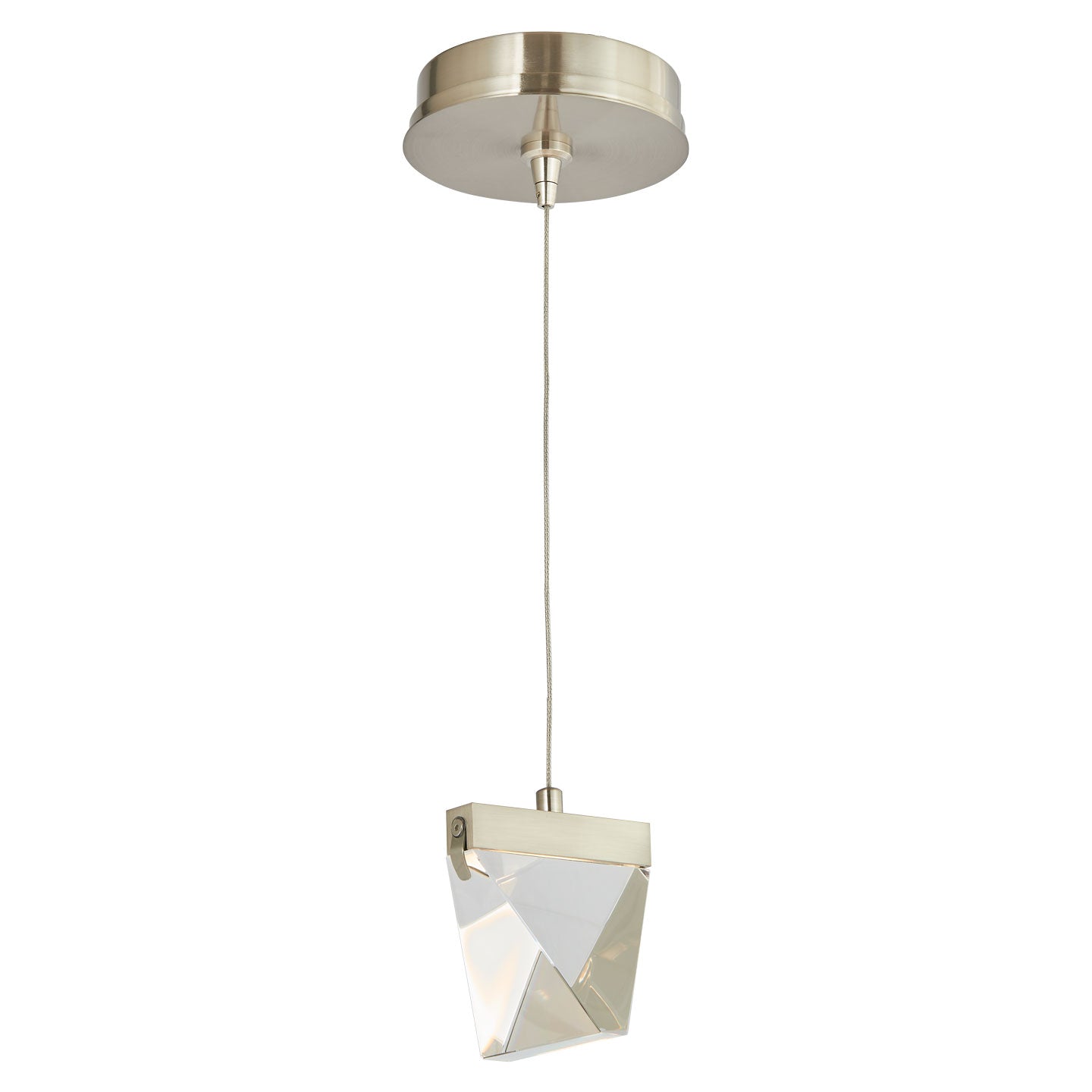 brushed nickel light