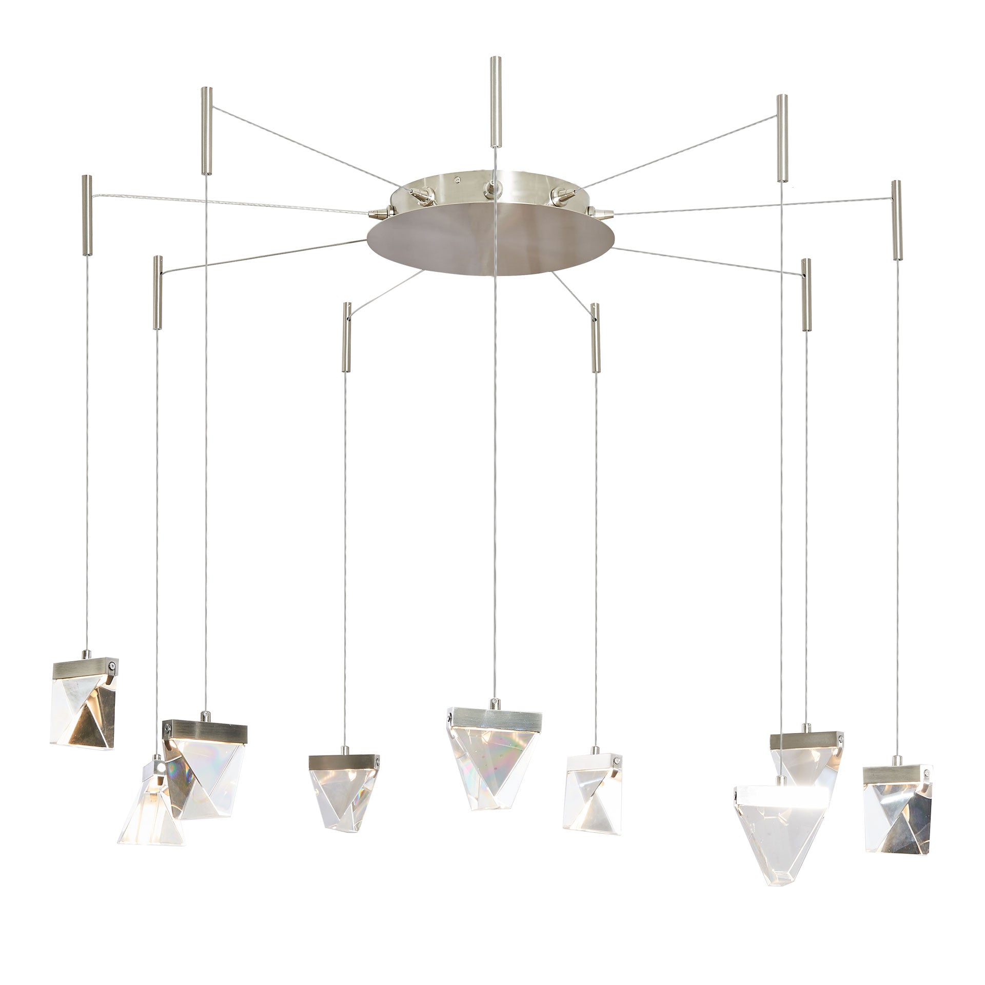 brushed nickel light