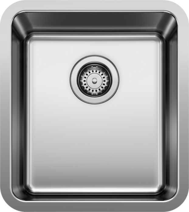 satin polish stainless steel sink