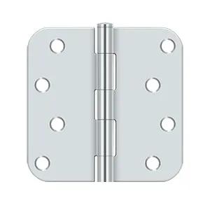 polished chrome hinge