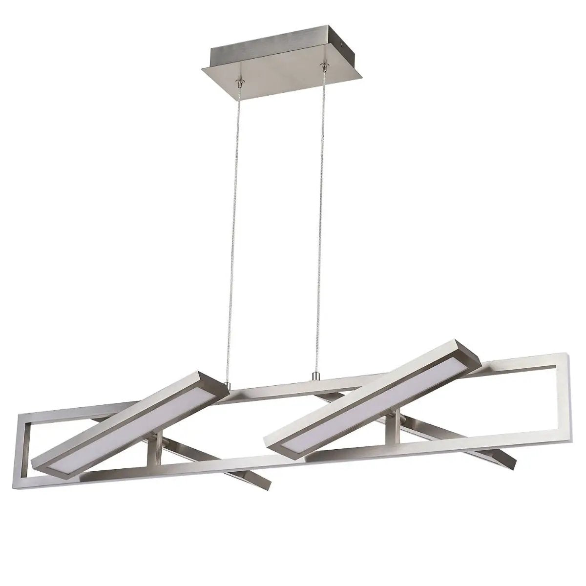 brushed nickel light