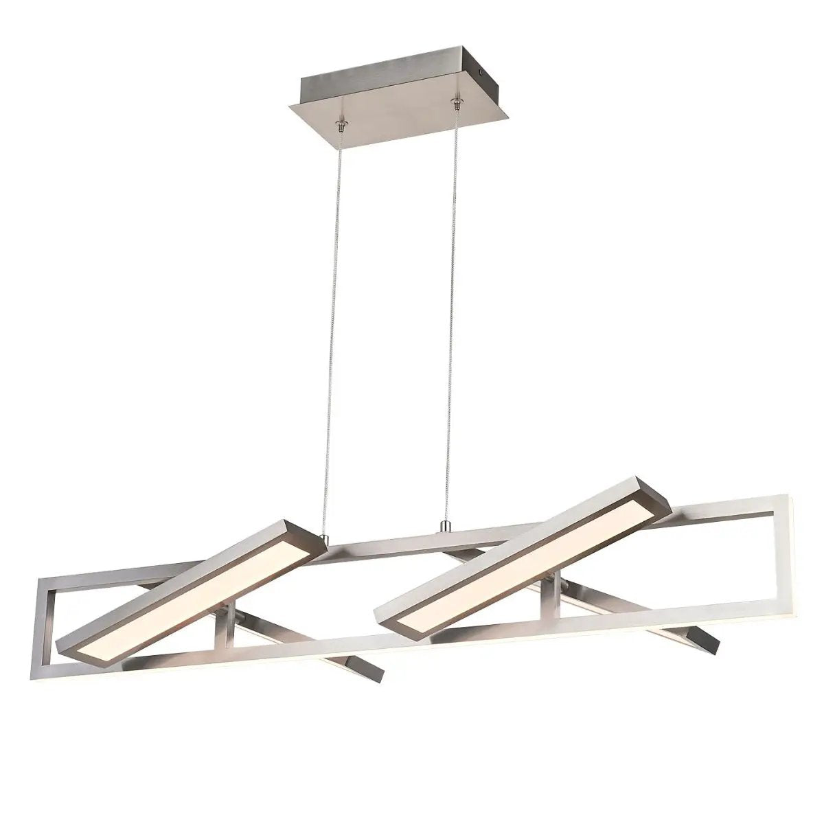 brushed nickel light