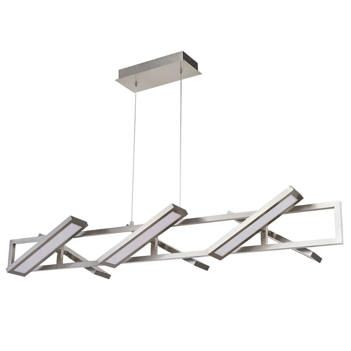 brushed nickel light