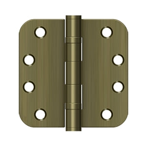 Deltana 4"x 4"x 5/8" Ball Bearings Radius Hinge, HD