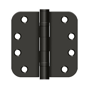Deltana 4"x 4"x 5/8" Ball Bearings Radius Hinge, HD