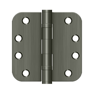 Deltana 4"x 4"x 5/8" Ball Bearings Radius Hinge, HD
