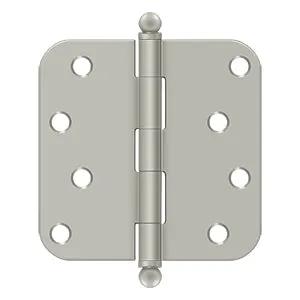 Deltana 4" x 4" x 5/8" Radius Hinge with Ball Tips by Deltana