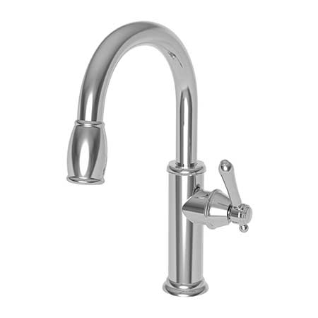 polished chrome faucet
