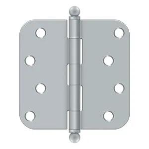 Deltana 4" x 4" x 5/8" Radius Hinge with Ball Tips by Deltana