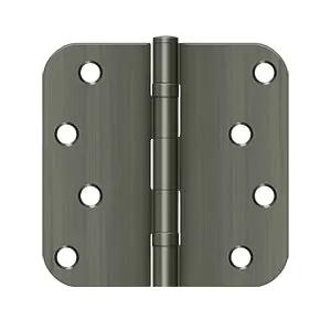 Deltana 4" x 4" x 5/8" Ball Bearings Radius Hinge by Deltana