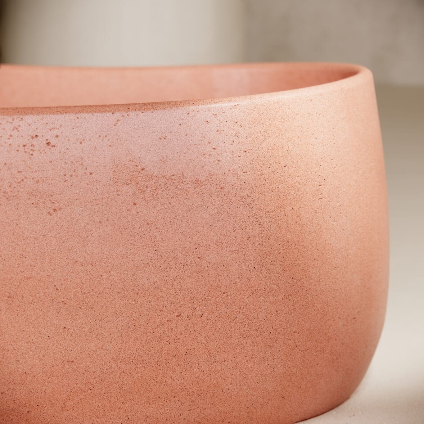 Balux Tao Concrete Freestanding Bathtub by Balux
