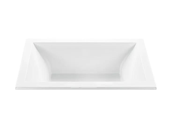 white bathtub