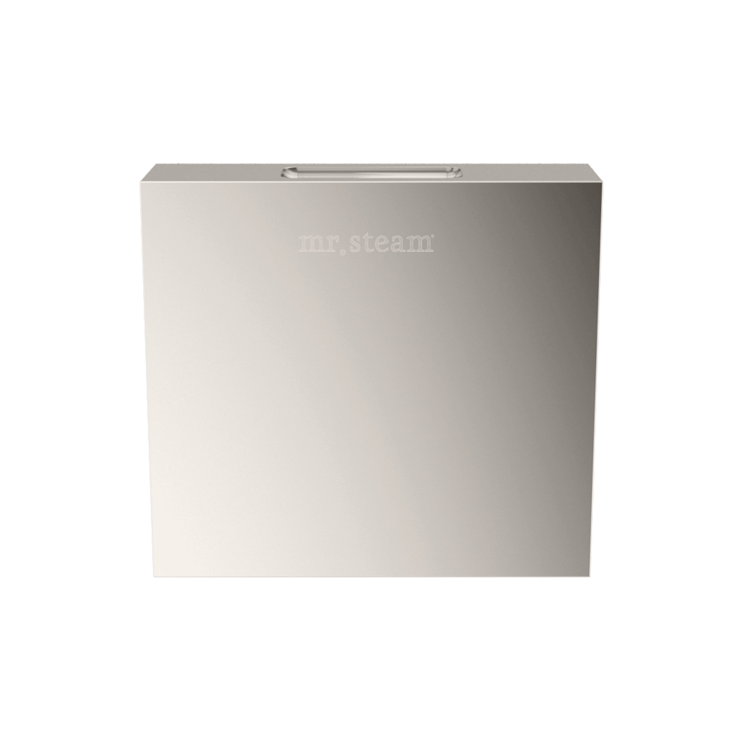 Mr Steam Designer 3" Steamhead with AromaTherapy Reservoir in Square by Mr Steam