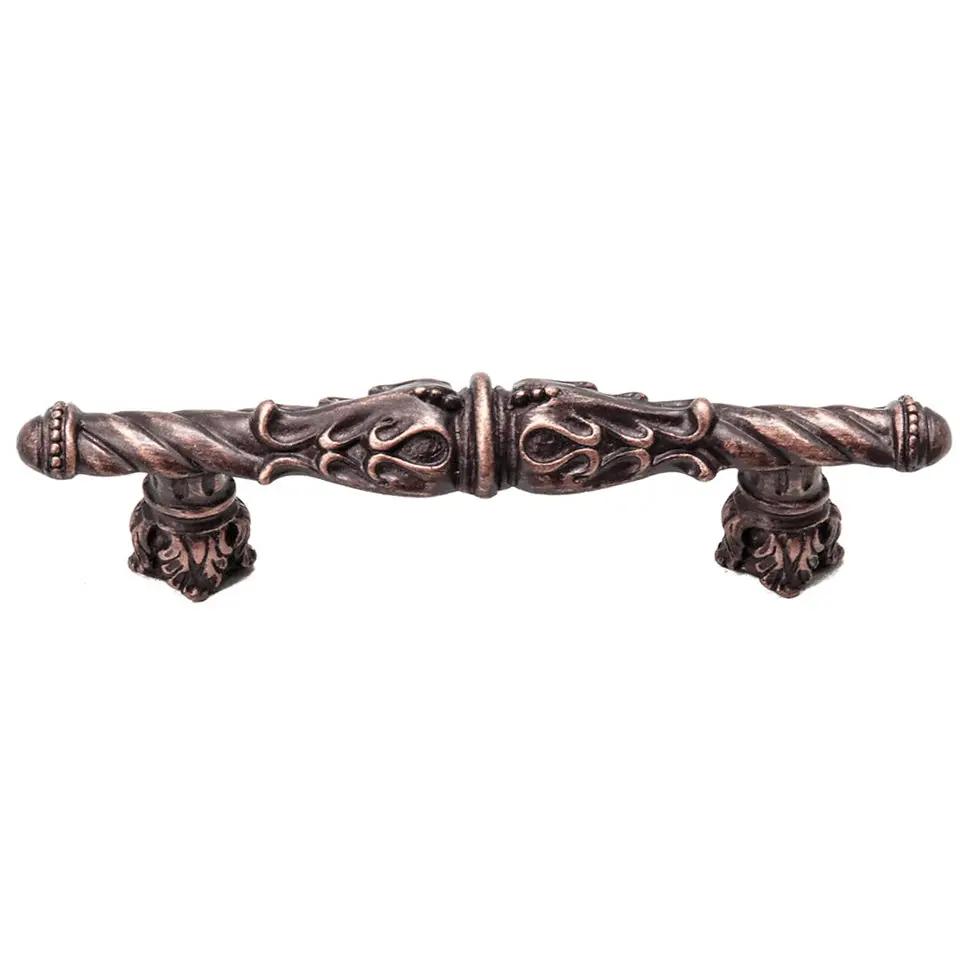 Carpe Diem Acanthus I Pull Romanesque Style with Column Base by Carpe Diem
