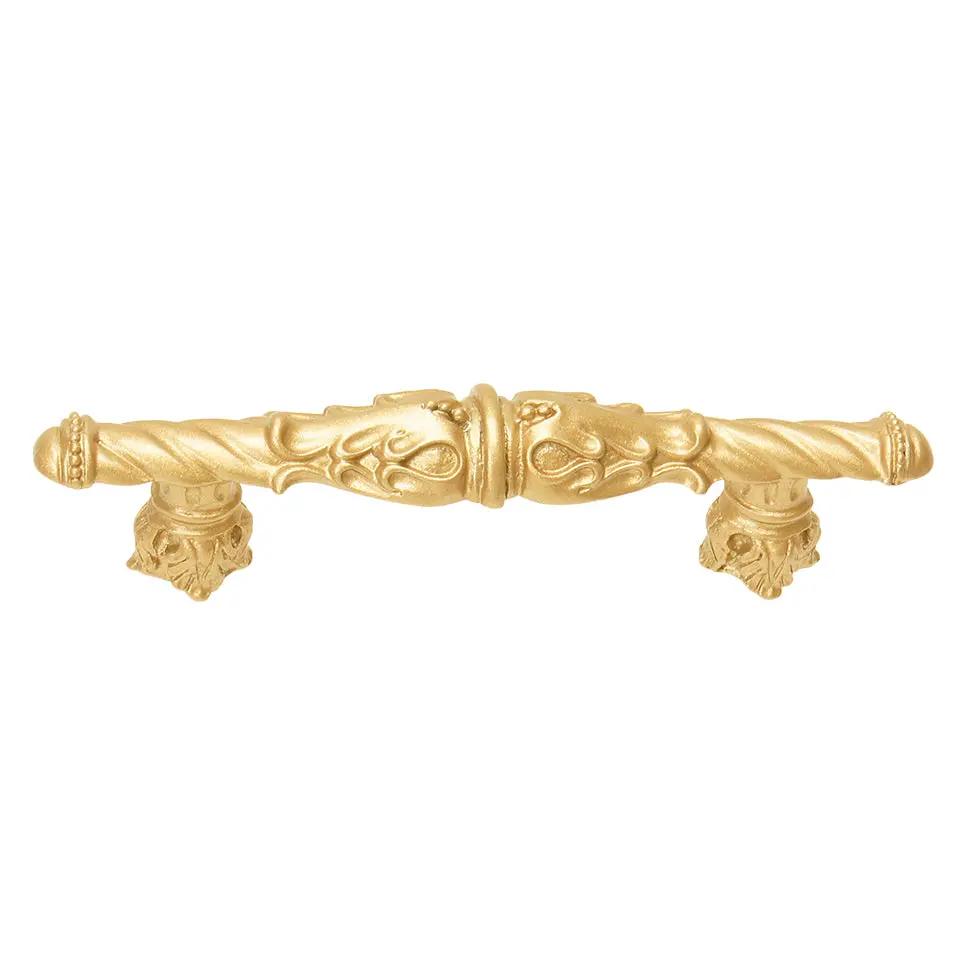Carpe Diem Acanthus I Pull Romanesque Style with Column Base by Carpe Diem
