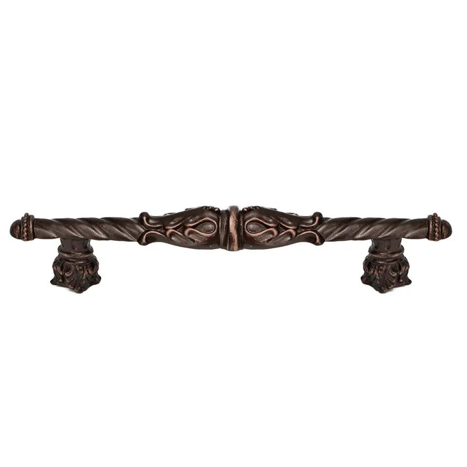 Carpe Diem Acanthus I Pull Romanesque Style with Column Base by Carpe Diem