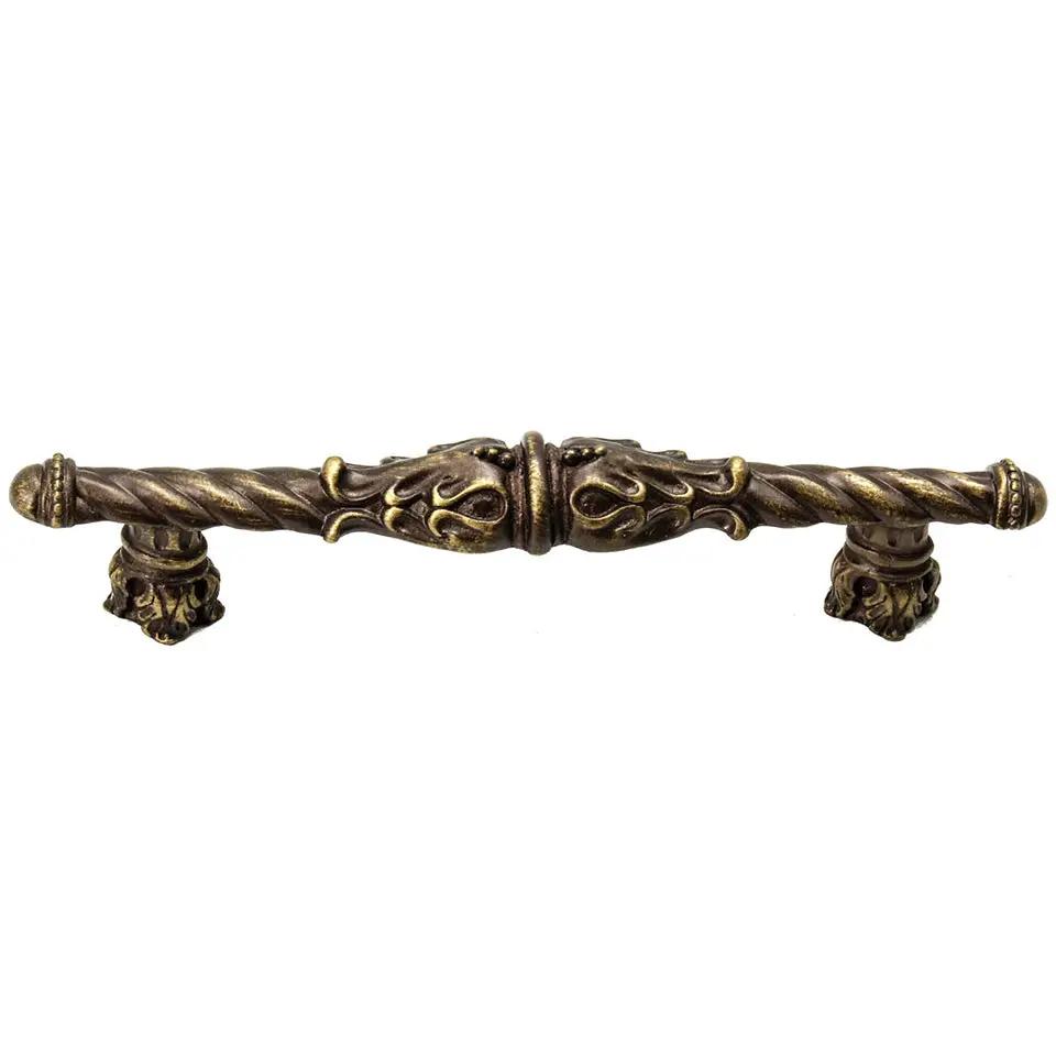 Carpe Diem Acanthus I Pull Romanesque Style with Column Base by Carpe Diem