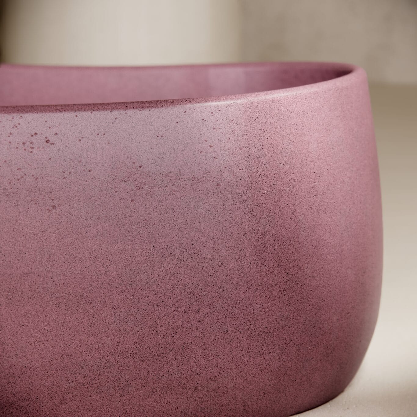Balux Tao Concrete Freestanding Bathtub by Balux