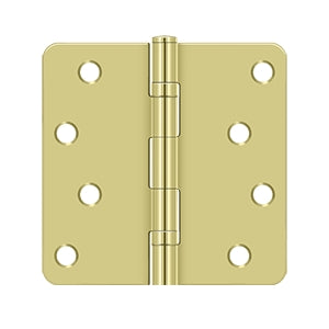 Deltana 4" x 4" x 1/4" Ball Bearings Radius Hinge - Residential