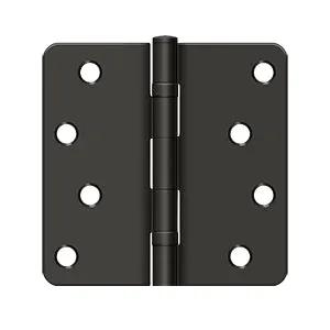 Deltana 4" x 4" x 1/4" Ball Bearings Radius Hinge - Residential by Deltana