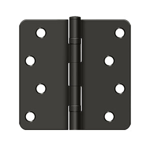Deltana 4" x 4" x 1/4" Ball Bearings Radius Hinge - Residential