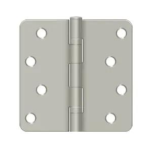 Deltana 4" x 4" x 1/4" Ball Bearings Radius Hinge - Residential by Deltana