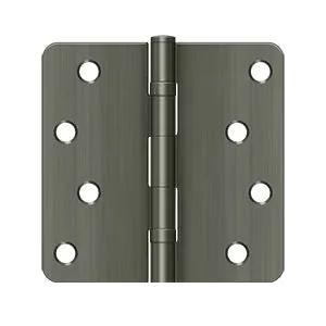 Deltana 4" x 4" x 1/4" Ball Bearings Radius Hinge - Residential by Deltana