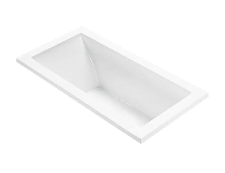 white bathtub