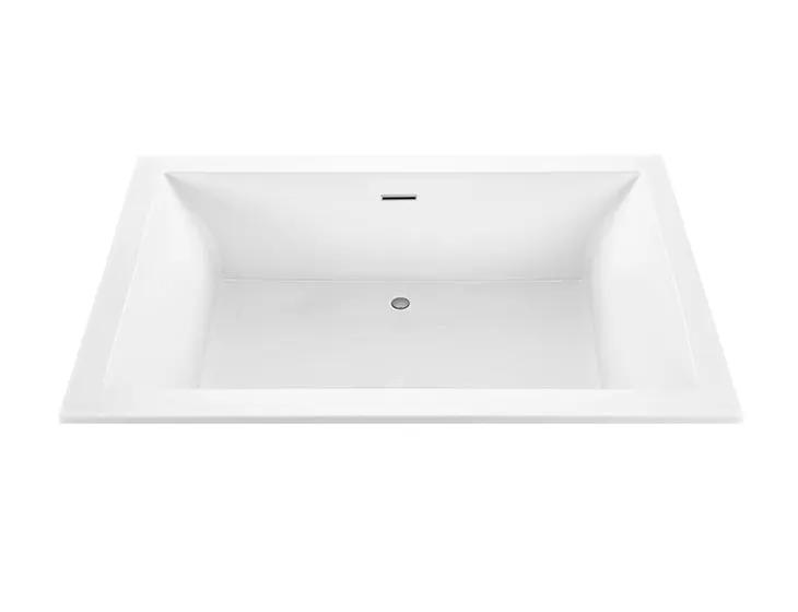 white bathtub