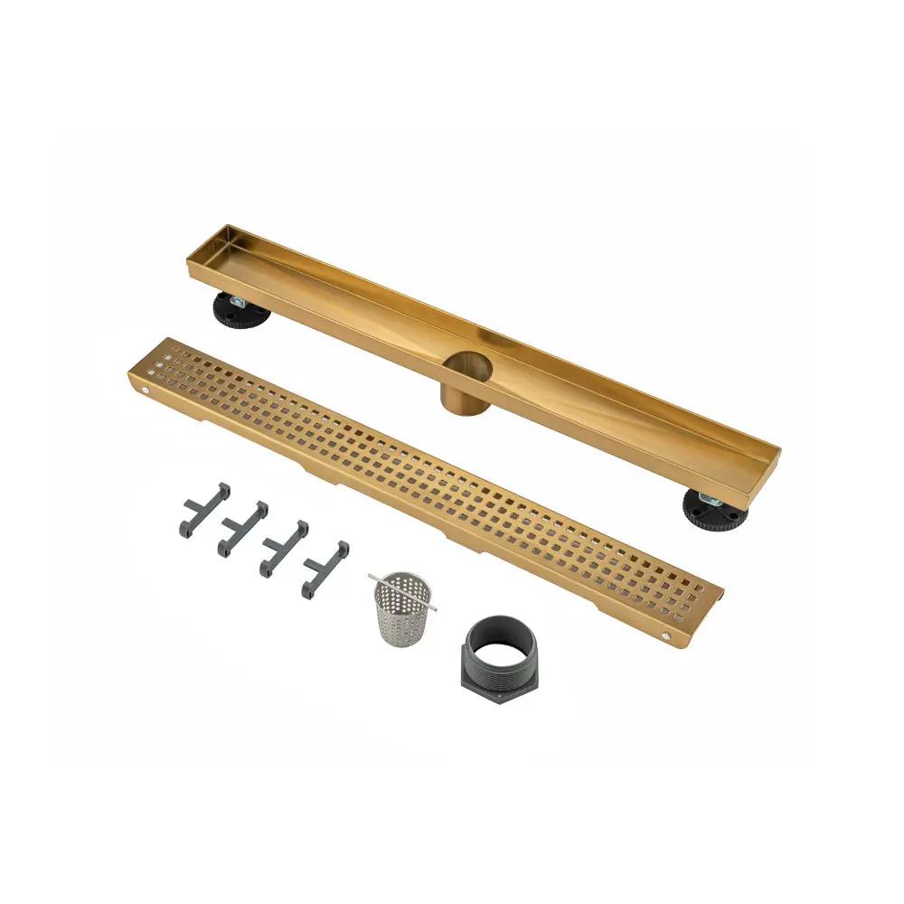 Flusso 24" Decorative Linear Drain with 2" Outlet by Flusso