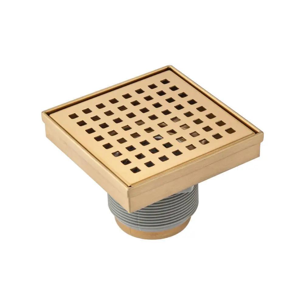 Flusso 4" Decorative Floor Drain with 2" Outlet by Flusso
