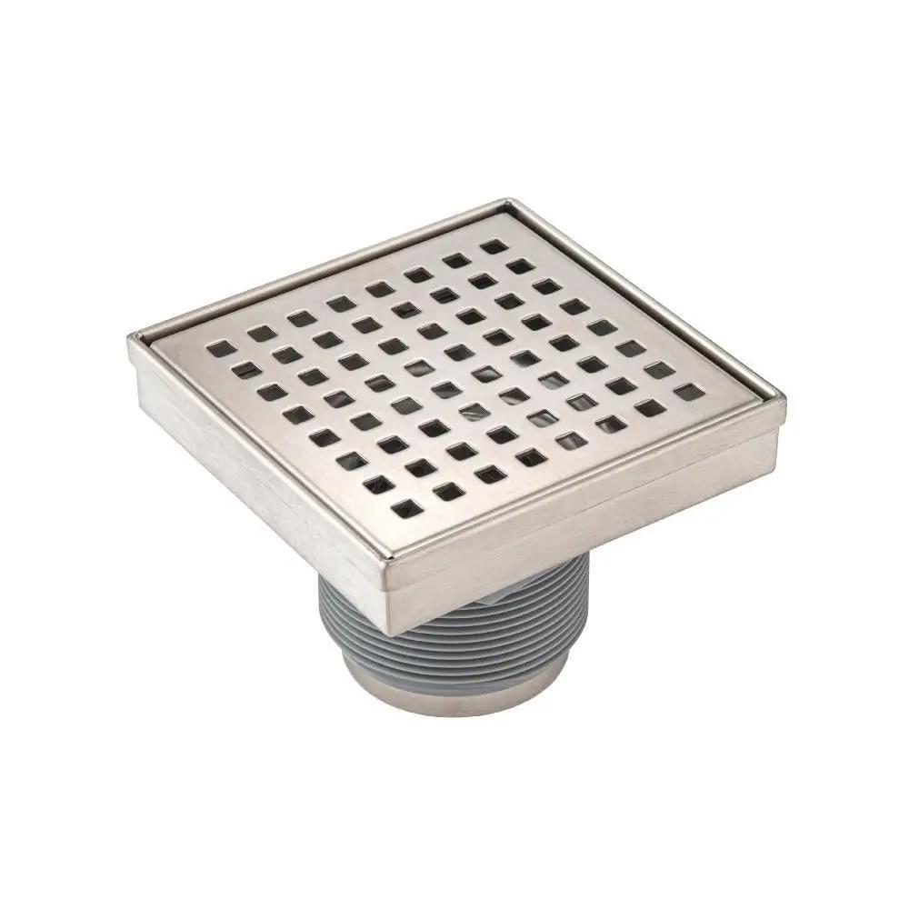 Flusso 4" Decorative Floor Drain with 2" Outlet by Flusso
