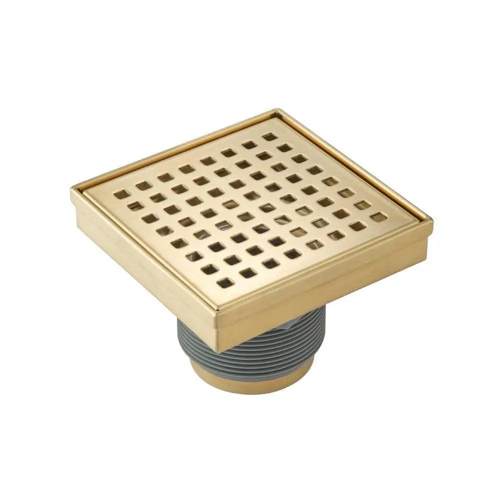 Flusso 4" Decorative Floor Drain with 2" Outlet by Flusso