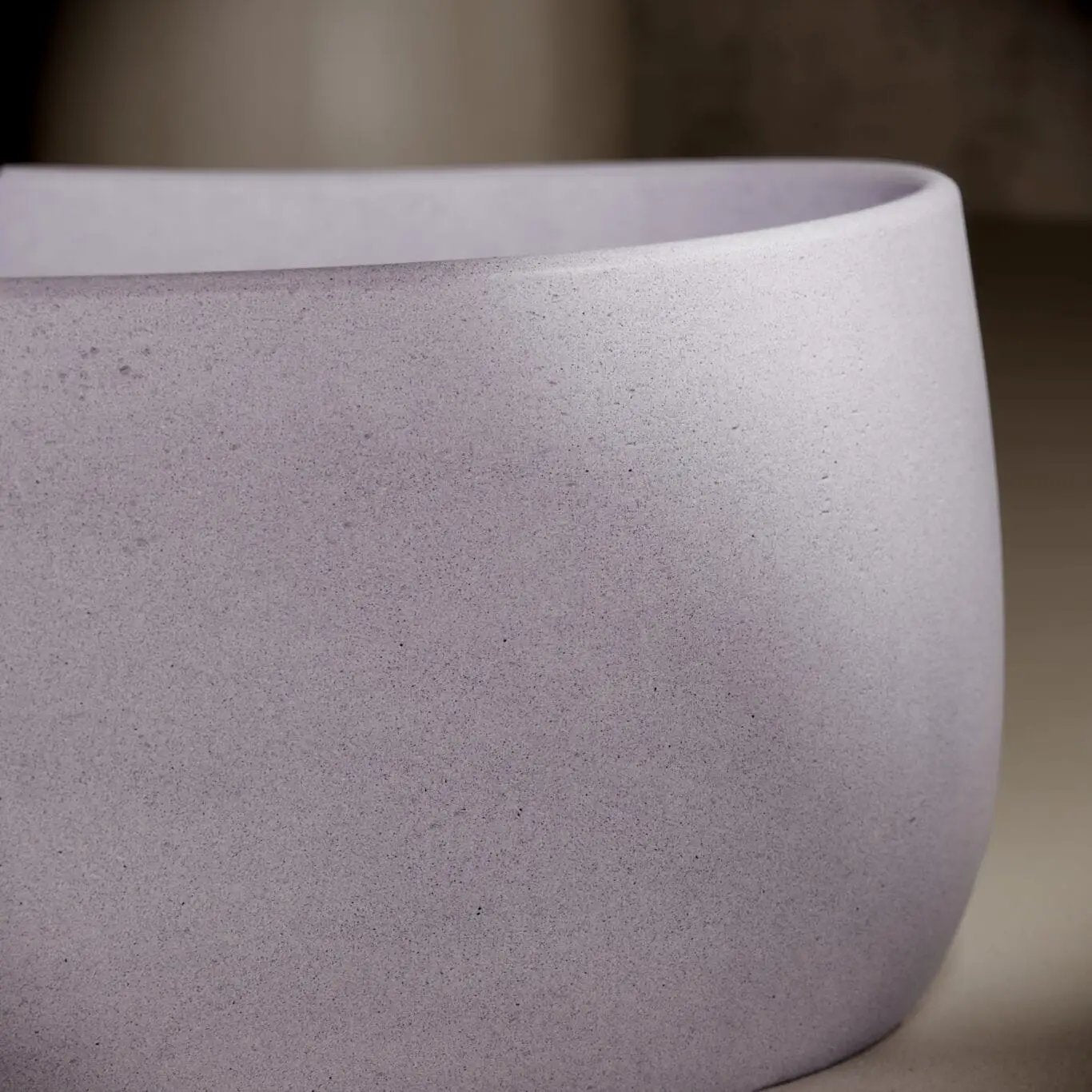 Balux Capri Concrete Freestanding Bathtub by Balux