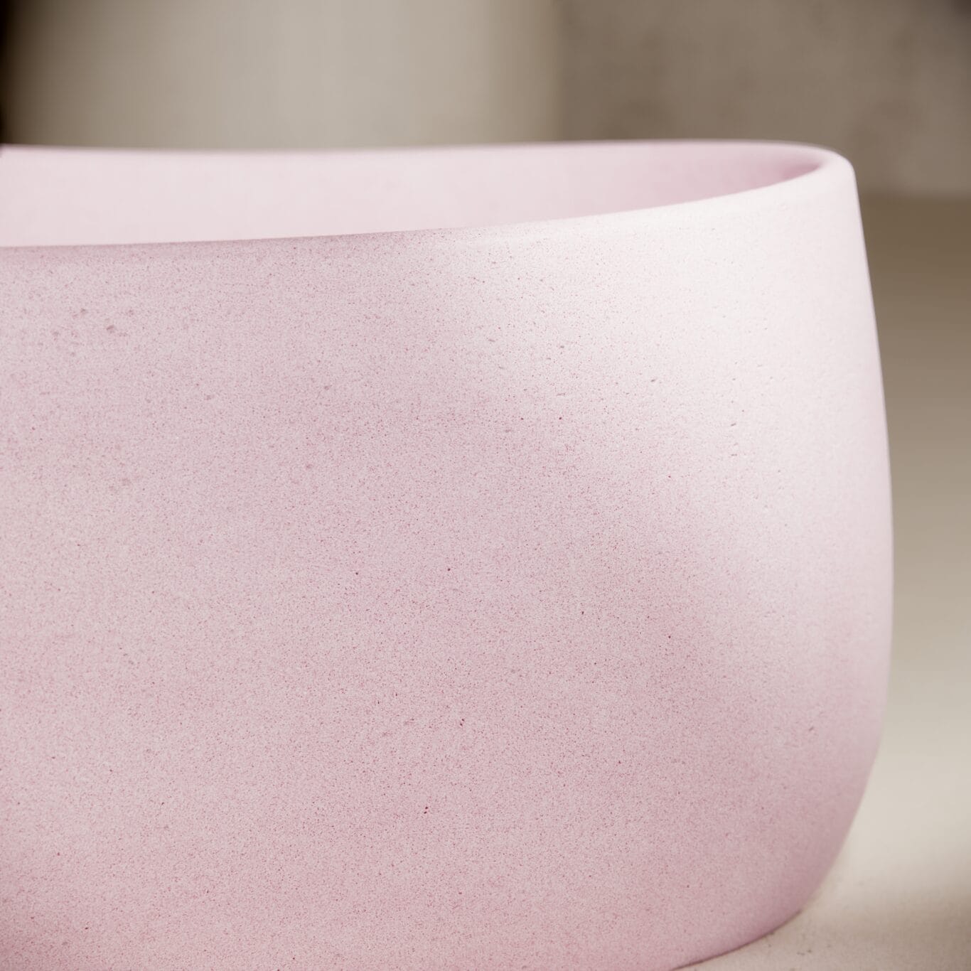 Balux Tao Concrete Freestanding Bathtub by Balux