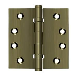 Deltana 4" x 4" Square Hinges, Ball Bearings by Deltana