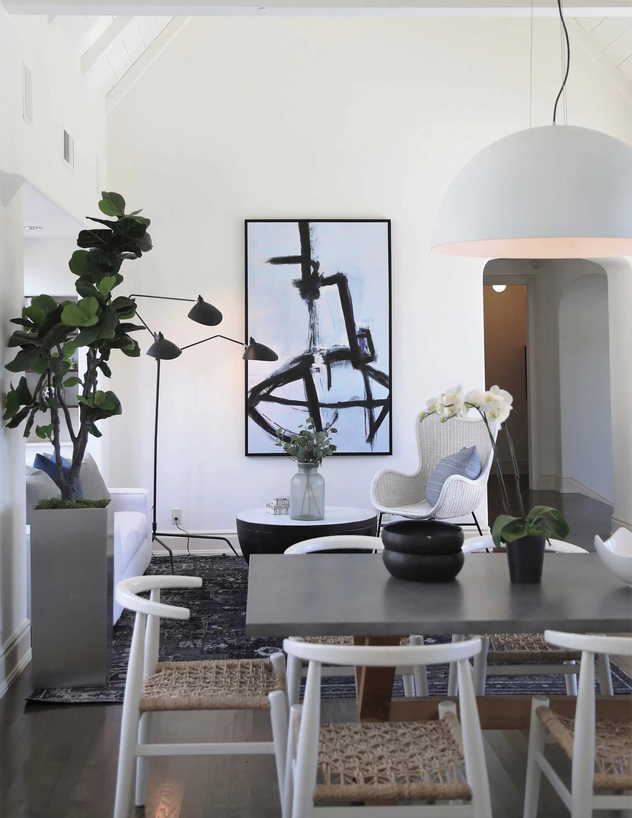 white pendants